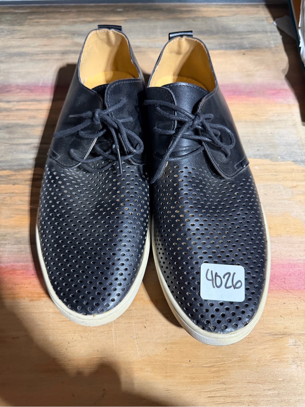 #4026- Black Men’s Shoes